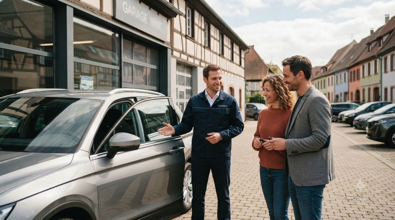 Acheter une voiture d’occasion familiale à Mittelwihr dans le Centre-Alsace proche de Scherwiller